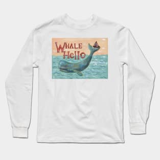 Whale Hello Long Sleeve T-Shirt